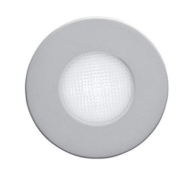 Daisalux Lyrra R/B LED White Diffuser, Transparent 230 Chrome/Matt Chrome