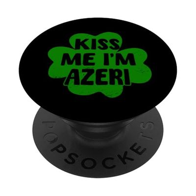 Divertido disfraz azerbaiyano del día de San Patricio PopSockets PopGrip Adhesivo
