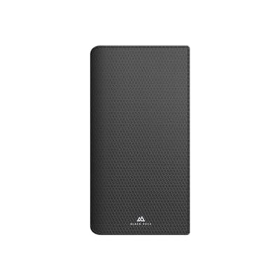 Black Rock Coque pour Samsung Galaxy S24 Ultra, Portefeuille Slim Folio [Housse de Protection avec Rangement Carte] [Etui à Rabat] - Noir