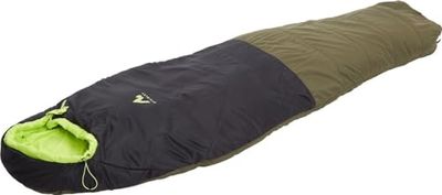 McKINLEY Trekker Saco de Dormir, Unisex Adulto, Olive Dark/Black Nig, 195L