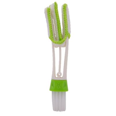 Errecom Spazzola Pulizia Bocchette Aerazione Climatizzatori con Manicotti in Microfibra e Pennello a Setole Morbide