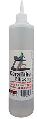 CeraBike Lubrificante 100% Silicone per Tapis Roulant e Camminata, 530 ml