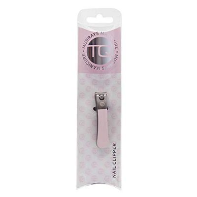MURRAYS Tq Tondeuse à ongles en acier inoxydable avec finition rose pastel mat. 5 cm