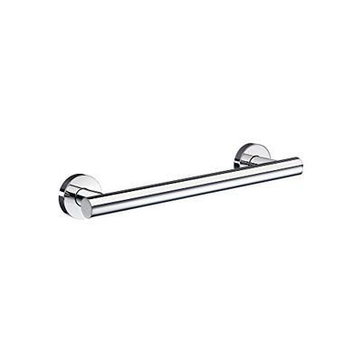 Smedbo HK325 Home Poignée de Bain Laiton/Cuivre/Zinc Argent 28,4 x 4,8 x 7,1 cm