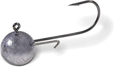 Zebco Hameçon de pêche en Forme de tête de jig de qualité supérieure - pour pêche au Lancer - Accessoires de pêche pour Poissons en Caoutchouc - Divers - 1/0