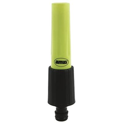 Amig - Ugello di Irrigazione | 120 mm | Lancia di Irrigazione Regolabile con Grande Portata d'Acqua | Ideale per Grandi Superfici | Plastica ABS | Verde Pistacchio e Nero