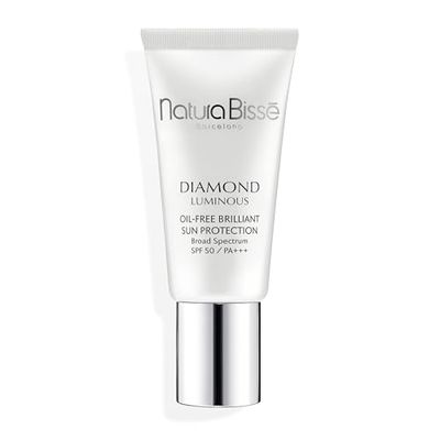 Natura Bissé Diamond Luminous Oil-Free Brilliance Sun Protection SPF50, Tinted Facial Sunscreen, Color Correcting & Moisturizing, 30ml