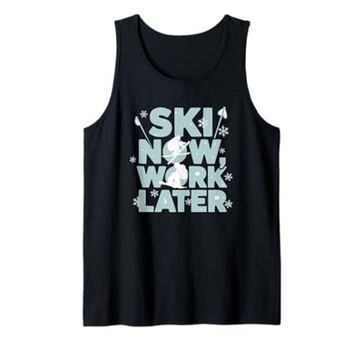 Sci Snowboard Sport Invernali Design Canotta