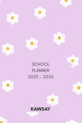2025-2026 School Planner – Academic Year Organizer for Students | Monthly Calendar, notes and much more
