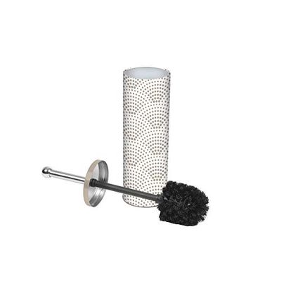 douceur d'intérieur, Brosse Wc (Diamètre 9.4 x 38.5 cm) Mineral, Métal Imprimé