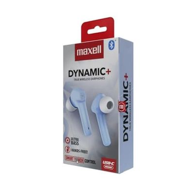 Maxell Hoofdtelefoon met microfoon Dynamic+ blauw