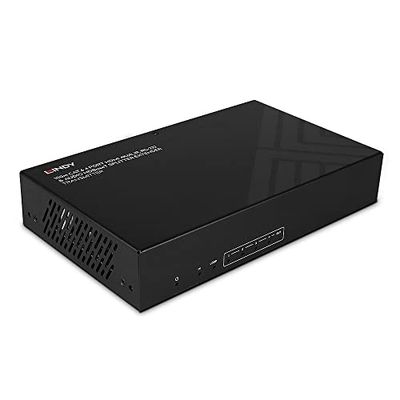 LINDY 38355 Estensore Splitter a 4 porte HDbaseT HDMI 4K60, Cat.6, 100 m