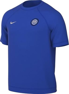 Nike Inter Milan Shirt Inter M Nk Travel Ss Top, Lyon blå/sanddrift, FN8302-438, S