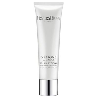 Natura Bissé Diamond Luminous Rich Luxury Cleanse, Luxurious Facial Cleansing Balm, Cleanses, Hydrates & Brightens, For All Skin Types, 3.5 Oz