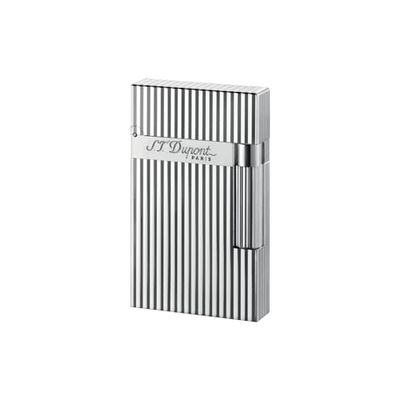 S.T. Dupont D-016817 Briquet Ligne 2 Lignes Verticales – Argent