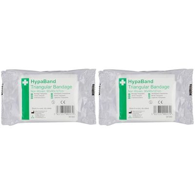 Safety First Aid Group Triangular Bandage, Non Woven (Single) (Pack of 2)