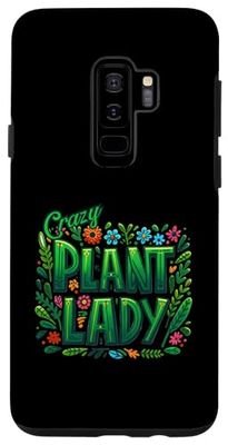 Carcasa para Galaxy S9+ Crazy Plant Lady divertido diseño amante de la jardinería