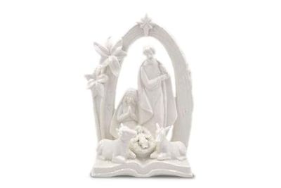 SUD IMPORT Nativity White Porcelain 26 cm 191009W, S