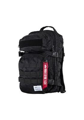 Alpha Industries Tactical Backpack, Sac à Dos Mixte, Black, Taille Unique