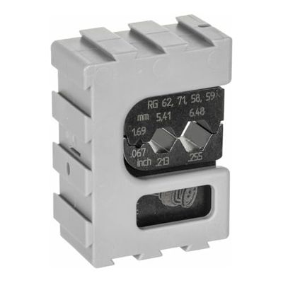 GEDORE Module-inzetstuk voor coax-connectoren RG 58/59/62/71, 1 stuk, 8140-14