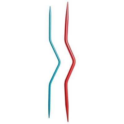Knit Pro K45501 Agulha trançada, alumínio, multicolor, tamanho único, 2