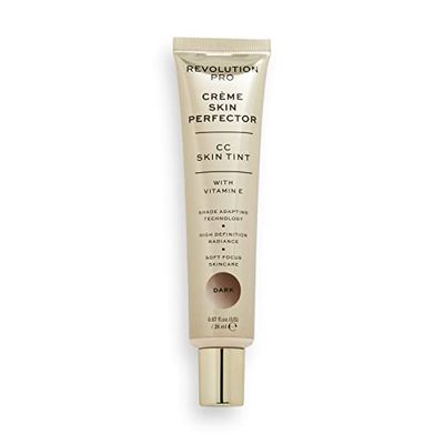 Revolution Pro, CC Perfecting Skin Tint, Foundation, Dark, 26ml