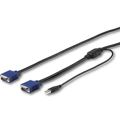 3 m KVM-kabel voor connectoren rackmount consoles