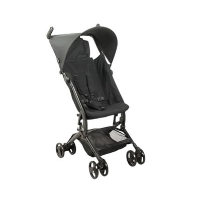 Looping LOOPING - Squizz Mini – kinderwagen voor de stad geboorte – snel inklapbaar, ultracompact, draagtas, luifel | zwart