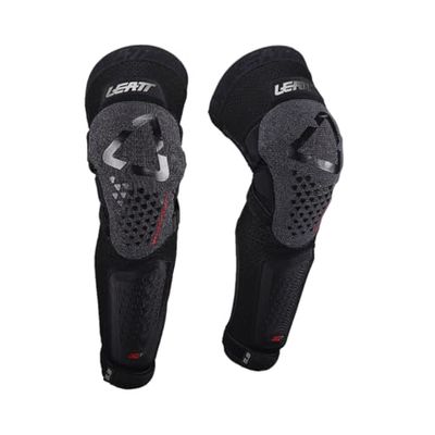 Leatt 5025202501, Knee Protector 3DF 5.0 Evo Ext Svart M Unisex Vuxen, Svart