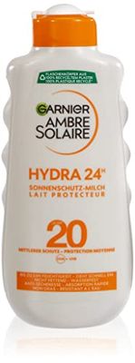 Garnier Ambre Solaire solskydd/fuktgivande solskyddsmjölk LSF 20 (1 x 200 ml)