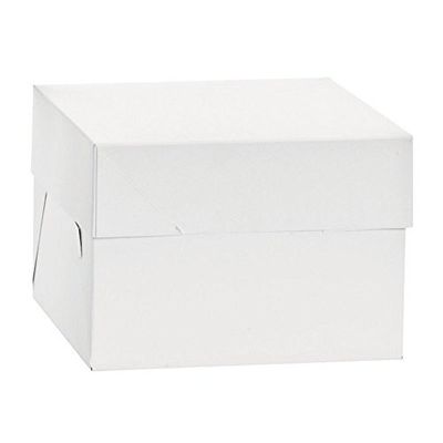 Decora, 0339472 Caixa para bolo, ideal para transportar e conservar bolos decorativos, embrulhados individualmente, 30,5 x 30,5 x H 15 cm