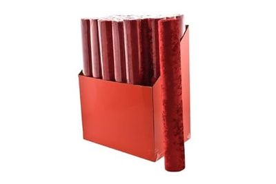 Partenope Srl MOD.1R7 Rosso Rotolo cm48x2,7mt, Come Foto, Unica
