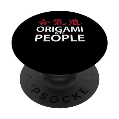 Origami avec des gens PopSockets PopGrip Interchangeable