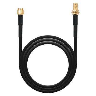 Draadloze antenneverlengkabel SMA/H-SMA/M 4,0 m – verbetert het signaal in installaties en verbindingsapparaten.
