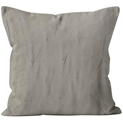 Soleil d'ocre Vigilia Coperchio di Cuscino, Poliestere, Beige, 60 X 60 cm
