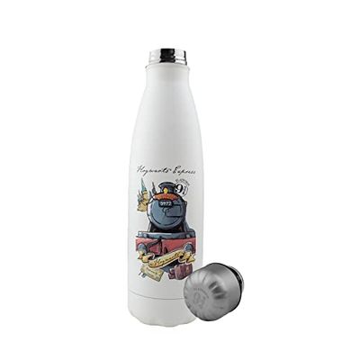 Cinereplicas Harry Potter Thermosfles voor onderweg, Hogwarts, 500 ml, roestvrij staal, officieel gelicentieerd product