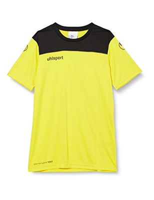 uhlsport Offense 23 Poly Shirt football apparel enfants, Jaune/noir, XXL