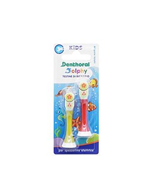 Denthoral Dolphy Têtes de rechange pour brosse à dents électrique 21 g