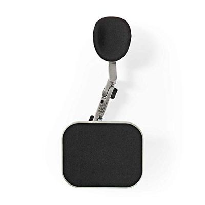 Nedis Ergonomiczny obrotowy podłokietnik z podkładką pod mysz - czarny
