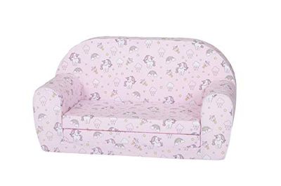 Knorrtoys 68454 Rainbow Unicorn Canapé pour Enfant