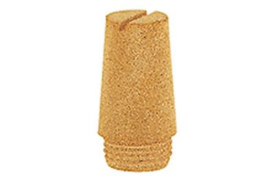RIEGLER 113348-568-1 tłumik spiekanego brązu, szczelina, G 1/8, 0-8 bar, 1 szt