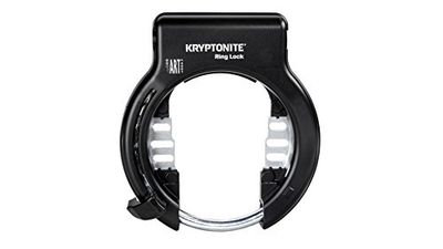 Kryptonite Ring Lock with Plug IN Capability-Retract.w/Flexible Mount anel bloqueio, unissexo para adulto, preto, tamanho único