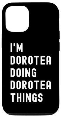 Sono Dorotea Que Fa Cose di Dorotea Custodia per iPhone 12/12 Pro