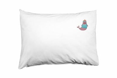 Bona Basics, Decoratieve kussenhoes, Huisdecoratie, voor bank, cafetaria, Afmeting: 50x35 cm, Kleur: Wit