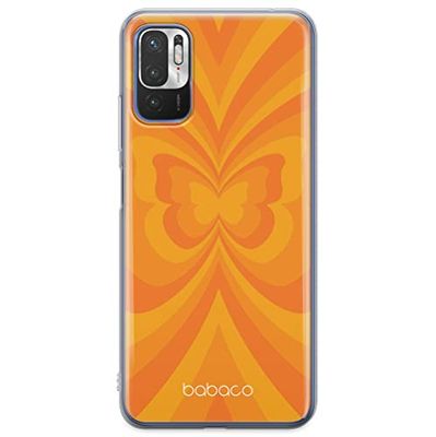 ERT GROUP mobiltelefonfodral för Xiaomi REDMI NOTE 10 5G / POCO M3 PRO originalt och officiellt licensierat Babaco mönster Butterflies 001, fodral tillverkad av TPU-plast