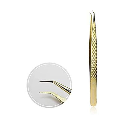 CRZEY CL0271 Pinzetta crystal lashes modello 02 gold