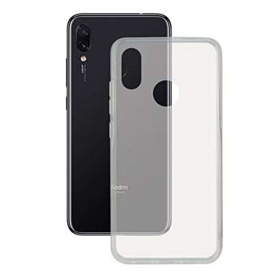 KSIX smart your tech Case for Xiaomi Redmi 7, Flexible, Transparent