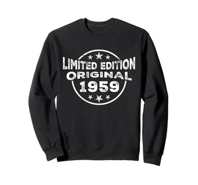 Birthday Vintage 1959 Decorazione classica vintage originale Felpa