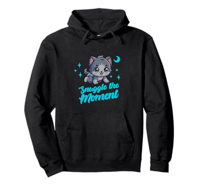 Snuggle the Moment Cute per baby pannolino gatto coccole Felpa con Cappuccio