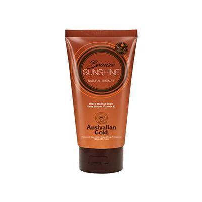 Designer Skin Bronze Sunshine Natural Bronzeador Sunshine Sunbed Dark Tanning Free Paraben loção com manteiga de karité, 130 ml